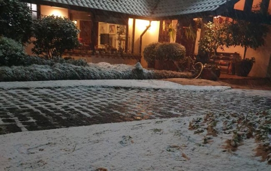 Аномальная погода: в Бразилии выпал снег, а температура побила 65-летний рекорд