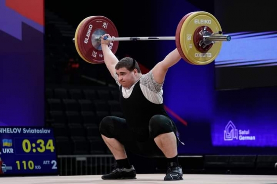 Представник Краматорська вдало виступив на Чемпіонаті Європи з важкої атлетики