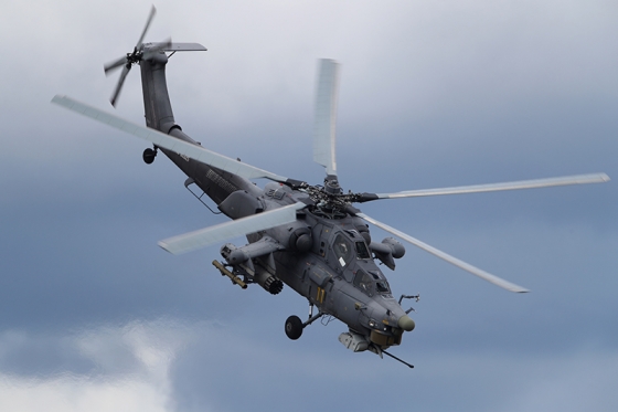 У Криму впав російський гелікоптер Мі-28Н: окупанти кажуть, що відмовила техніка