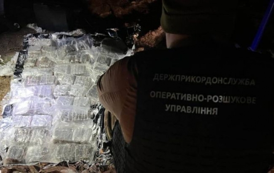 На Волині поблизу кордону збили дрон з 22 кг наркотиків на 13 млн гривень