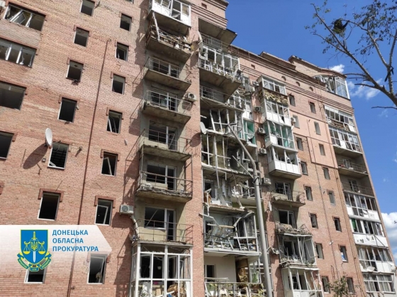 Торецьк знову під прицілом окупантів – агресор продовжує забирати життя та руйнувати інфраструктуру Донеччини
