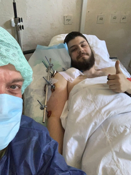 Син Тягнибока поранений у бою під Бахмутом (фото)