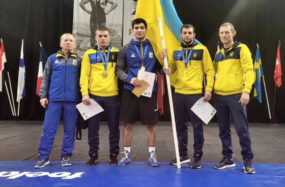 Максим Євтушенко став срібним призером турніру з греко-римської боротьби в Естонії (фото)