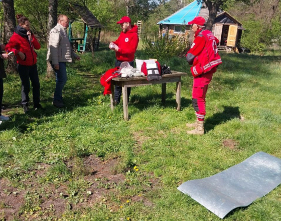 У НПП «Святі Гори» відбулось навчання з надання першої допомоги