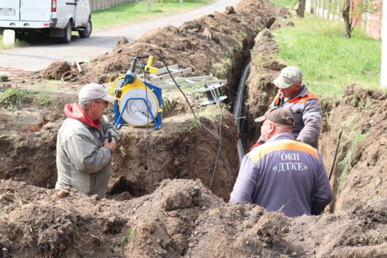 Вадим Філашкін оглянув хід реконструкції водогону в Олександрівці