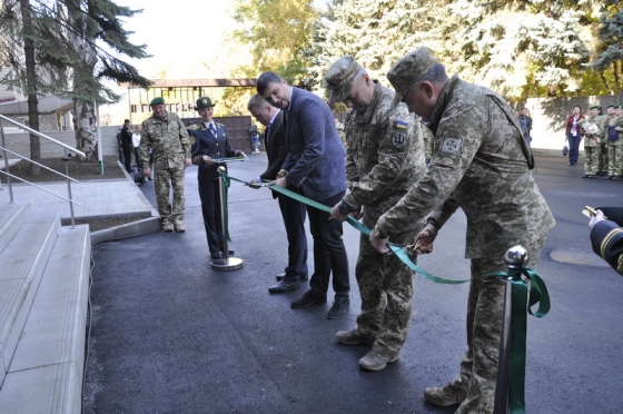 В Краматорске после реконструкции открыли здание Донецко-Луганского регионального управления Госпогранслужбы 