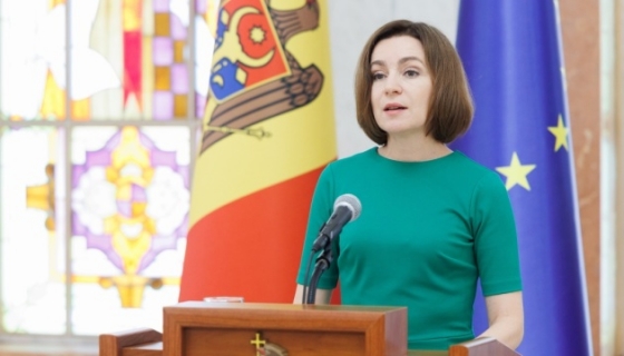 Санду ініціює референдум щодо євроінтеграції Молдови