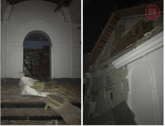 Російський літак атакував історичну Святогірську лавру