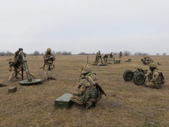 Сегодня в Краматорске пройдут военные учения