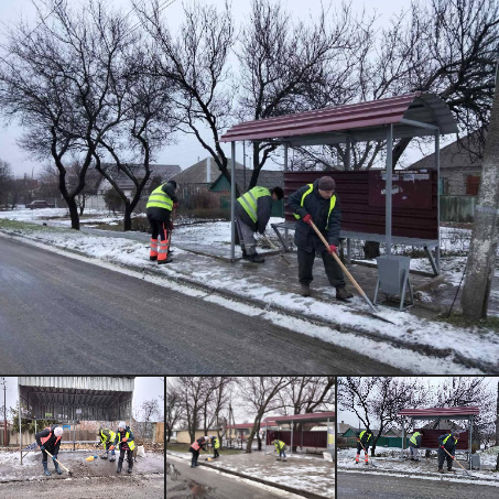 У Біленьківському старостаті долають наслідки ожеледі