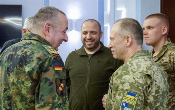 Умєров та Сирський зустрілися з генеральним інспектором Бундесверу: про що говорили
