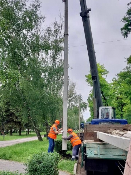 КП &quot;Міськсвітло&quot; розповіло про виконані за минулий тиждень роботи