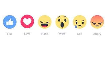 Facebook предлагает альтернативы лайку