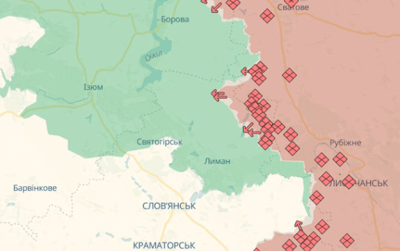 Росіяни розширили плацдарм на Лиманському напрямку