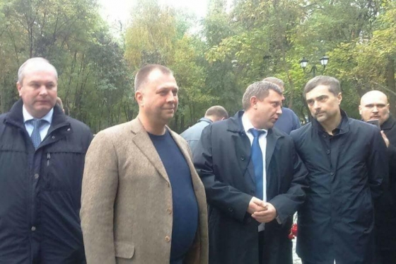 Захарченко с Сурковым и Бородаем открыли в Ростове памятник «Героям Донбасса» 