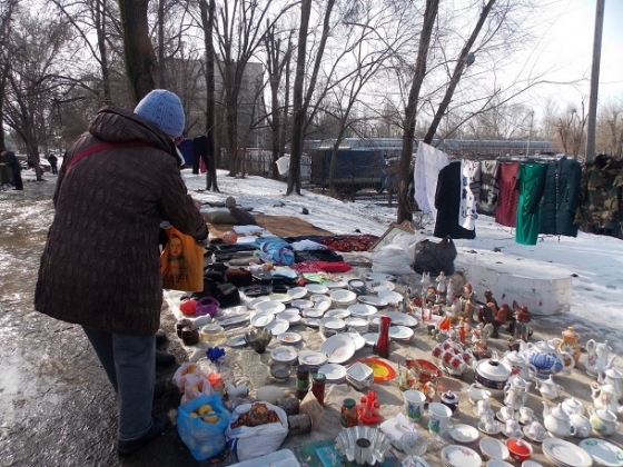 В Краматорске блошиный рынок перенесут на ул. М. Приймаченко