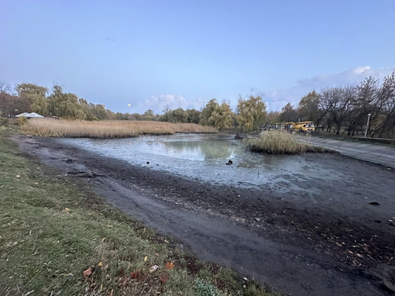 У краматорському парку «Ювілейний» дослідять ґрунт для відновлення озера - ЗМІ