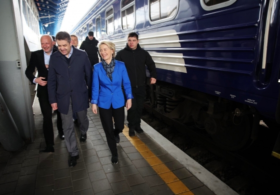 Глава Єврокомісії фон дер Ляєн прибула до Києва