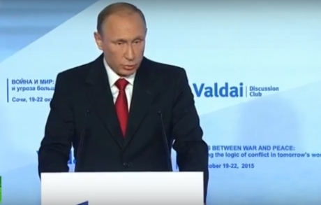 Путин убежден, что без оружия международная политика не обойдется 