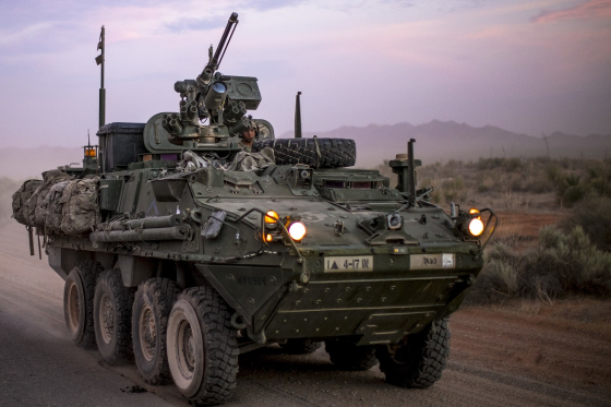 Військова допомога від США: Україна отримає ще 200 БТР Stryker