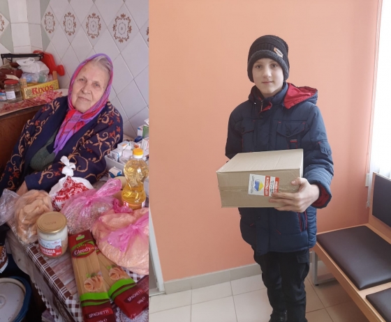 Продуктові набори від Міністерства соціальної політики передали до територіальних громад Донеччини