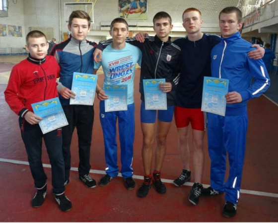 Юные краматорчане победили в областном чемпионате по греко-римской борьбе 