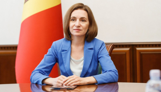 Санду звинуватила Кремль у провокуванні енергетичної кризи в Придністров’ї