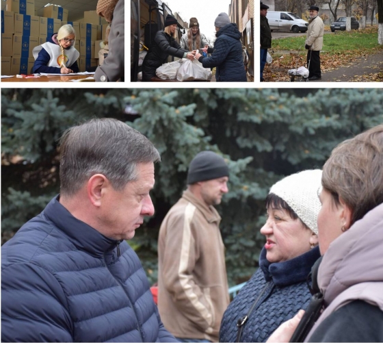 Краматорці продовжують отримувати гуманітарну допомогу