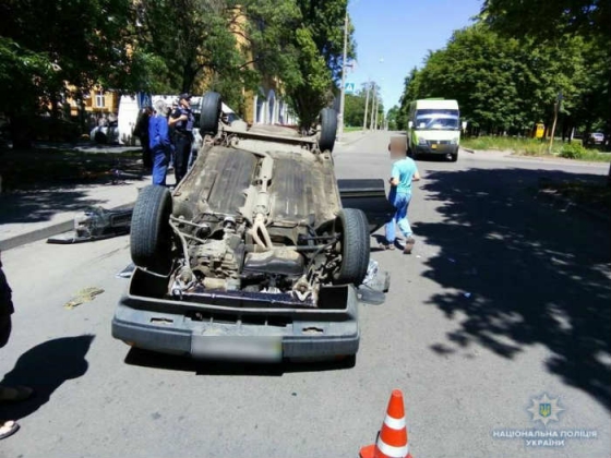 В Краматорске произошло ДТП с пострадавшими 