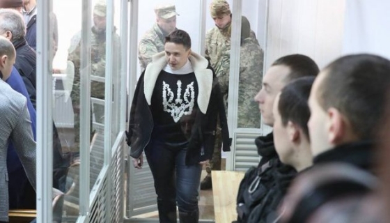 Суд отправил Савченко под арест