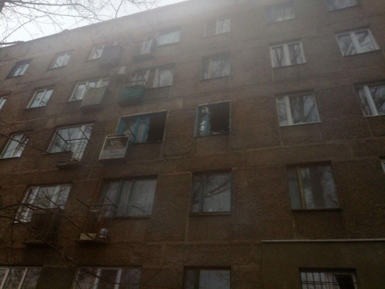 В Славянске произошел взрыв в пятиэтажном доме 