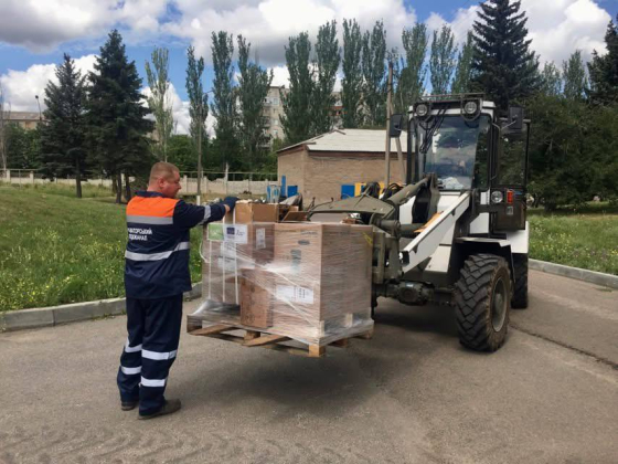 Критична інфраструктура Краматорська продовжує отримувати важливу підтримку від міжнародних партнерів
