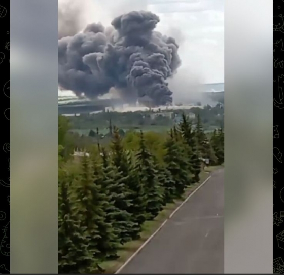 Россияне нанесли авиаудар по предприятию Knauf в Соледаре, вспыхнул пожар 