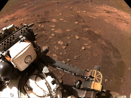 Perseverance начал движение поверхностью Марса, за два года он преодолеет 15 километров