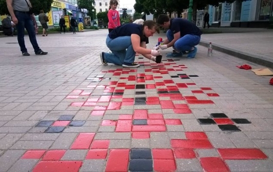 Патриоты разукрасят Краматорск вышиванками