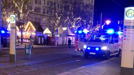П’ять загиблих і понад 200 поранених унаслідок нападу на різдвяний ярмарок у Магдебурзі