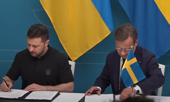 Україна та Швеція підписали безпекову угоду