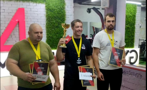 Краматорець виборов бронзу на змаганнях з армреслінгу у Харкові