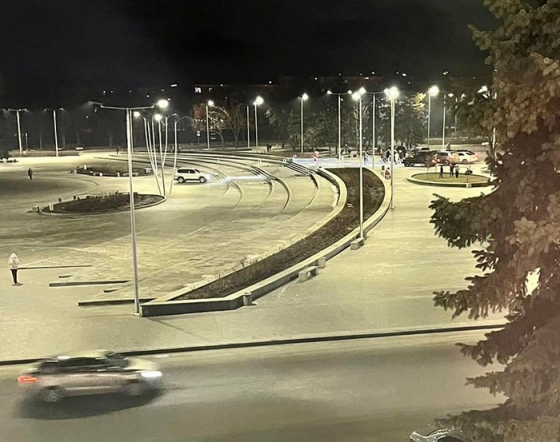 Мэр Краматорска не оценил салют на центральной площади в честь дня святого Валентина