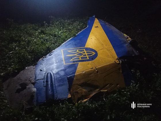 Падіння українського військового літака на Вінниччині: ймовірно, кабіну МіГ-29 зачепили уламки дронів-камікадзе, - ДБР