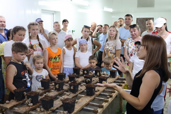 Улиточная ферма в Донецкой области открылась для туристов
