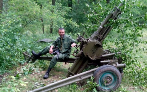 СБУ опубликовала видео допроса задержанного на Донбассе боевика