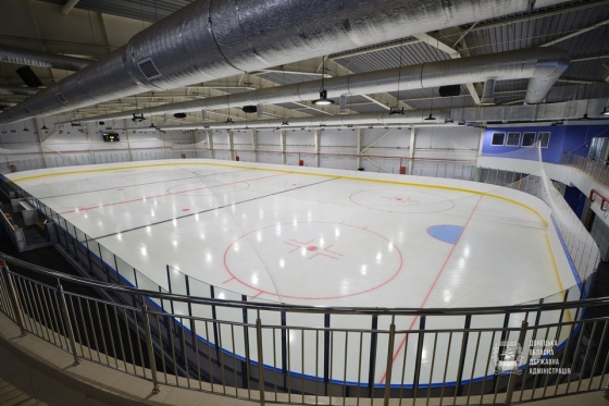 В Краматорске завершили строительство ледовой арены спустя четыре года 