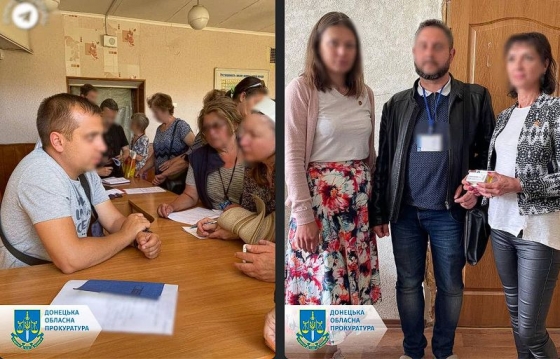«Розвивають» зруйнований район окупованого міста – заочно повідомлено про підозру двом псевдозаступникам «голови Жовтневої районної адміністрації м. Маріуполя»