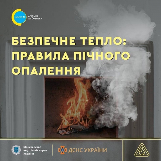 Безпечне тепло: правила пічного опалення
