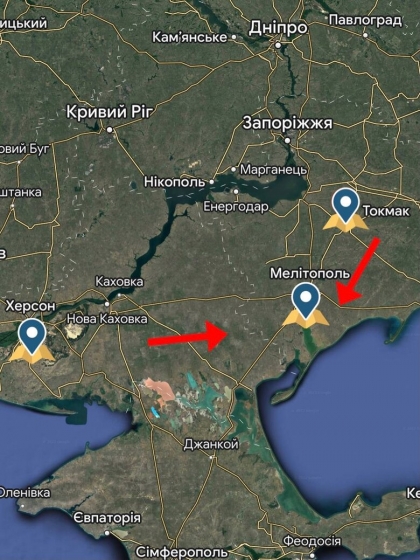 Росіяни перетворили Мелітополь на суцільну військову базу. У місті пролунав гучний вибух, - мер Федоров 