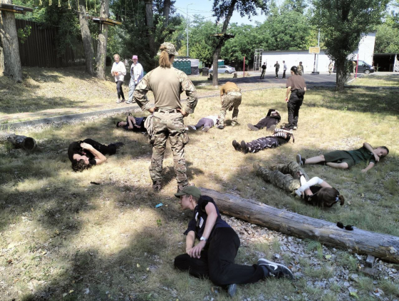 Молодь Донеччини проходить вишкіл у Дніпрі