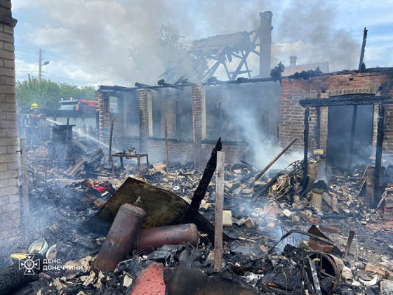 Краматорськ: на пожежі загинули дві людини