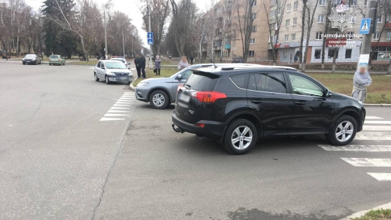 В Краматорске произошло ДТП с участием автомобилей Dacia Logan и Toyota