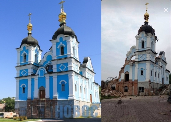 В Богородичном разрушен храм